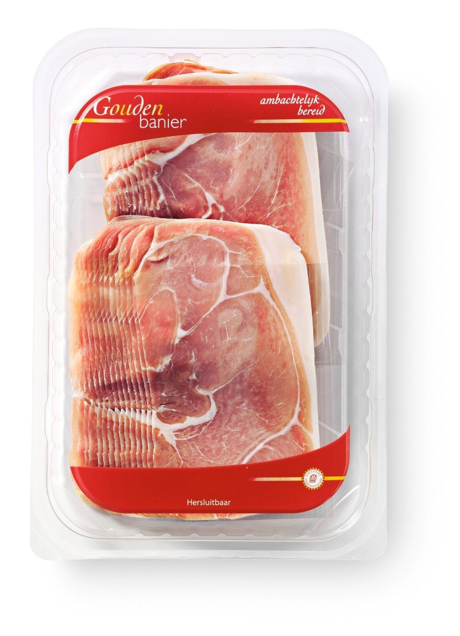 Gouden Banier parmaham prosciutto 360 gram (32 plak)