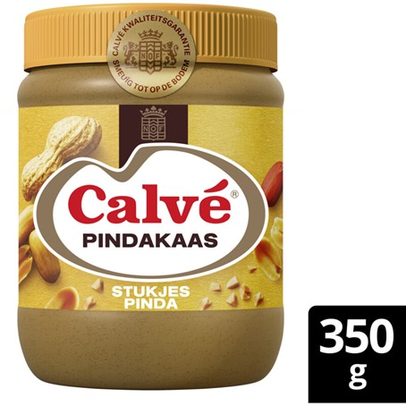 Calve pindakaas noot pot 350 gram