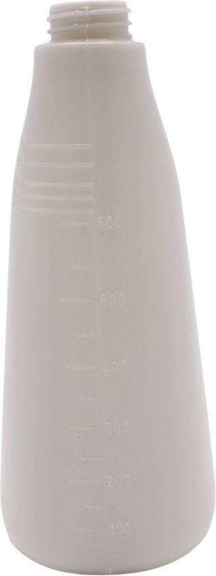 Flacon 600 ml transparant per stuk