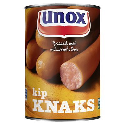 Unox kip knakworst 12 x 400 gram