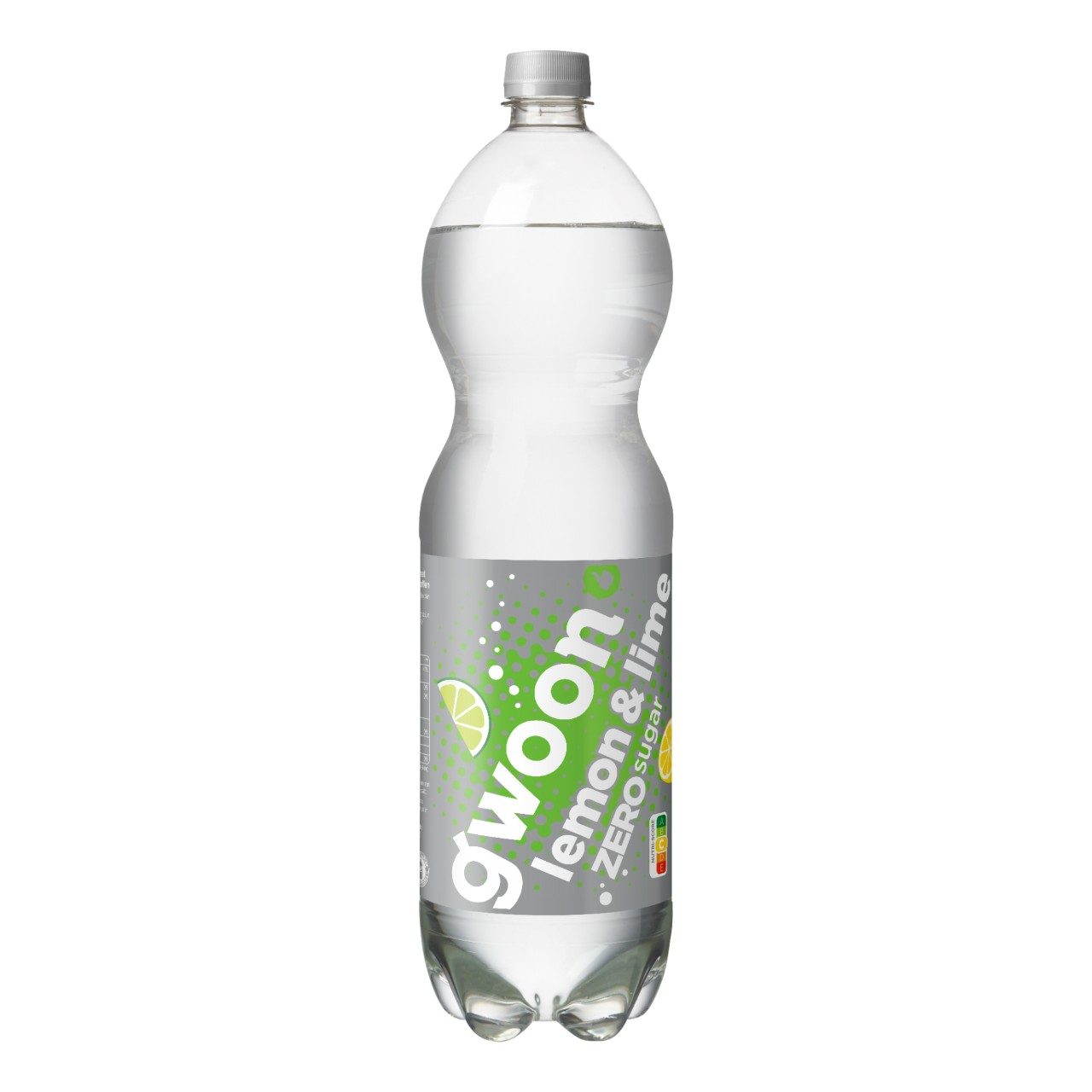 G'woon lemon lime zero 6 flessen x 1,5 liter