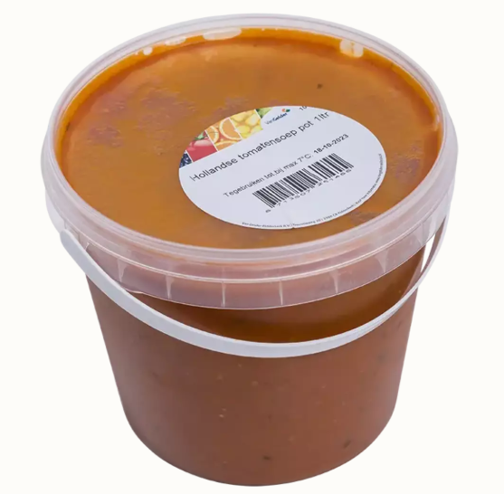Verse Hollandse tomatensoep pot 1 liter