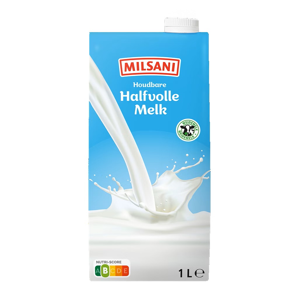 Milsani houdbare halfvolle melk pak 1 ltr