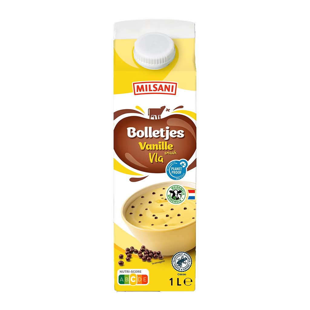 Milsani bolletjes vla pak 1 ltr