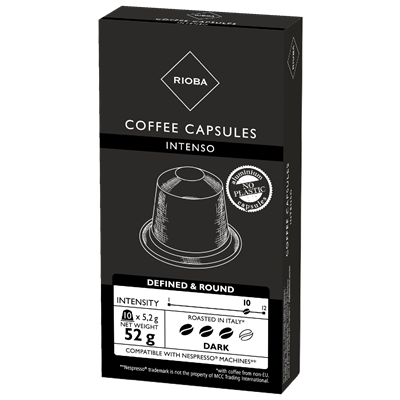 Rioba Nespresso Capsules Intenso 10 stuks