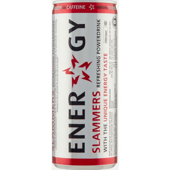 Slammers Energydrink 24x 25cl