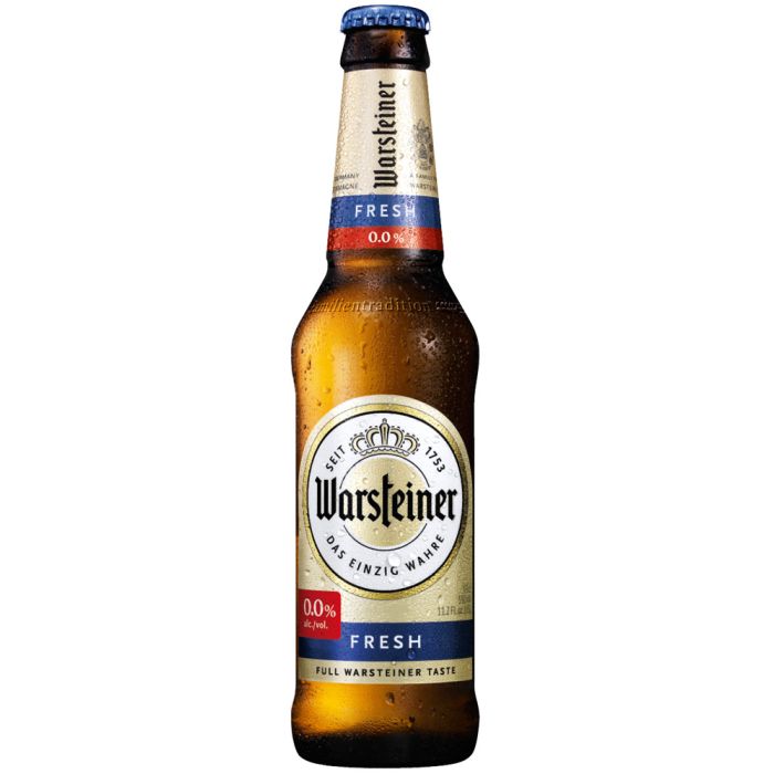 Warsteiner pilsner krat 0.0 % 24 flesjes x 33 cl