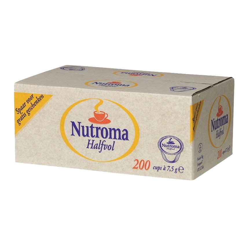 Nutroma koffiemelk cups 200 x 9 gram
