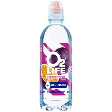O2 life electrolytes passionfruit 12 x 50 cl