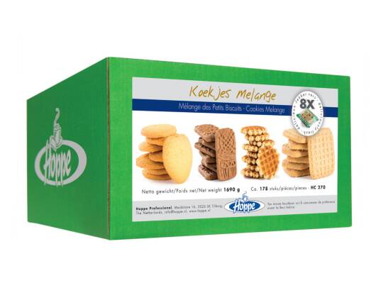 Hoppe koekjes melange onverpakt 178 stuks