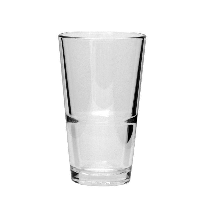 Blanco Glas bier vaas 20cl 12 stuks