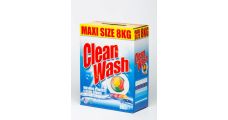 Clean wash waspoeder 8 kilo