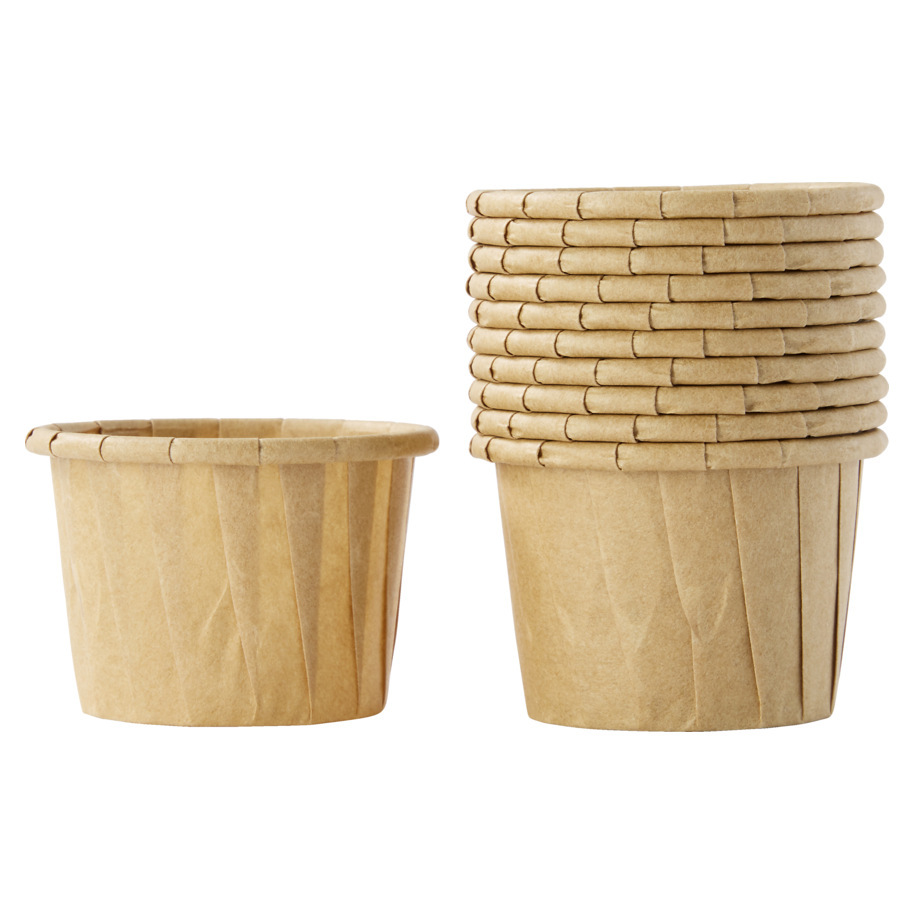 Sauscup papier bruin 25 ml 250 stuks