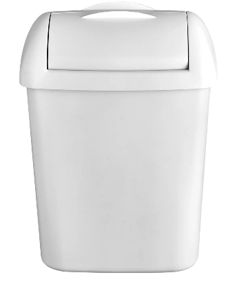 Hygiene bak mat wit 8 liter