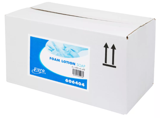 Euro foam soap lotion 6 x 400 ml
