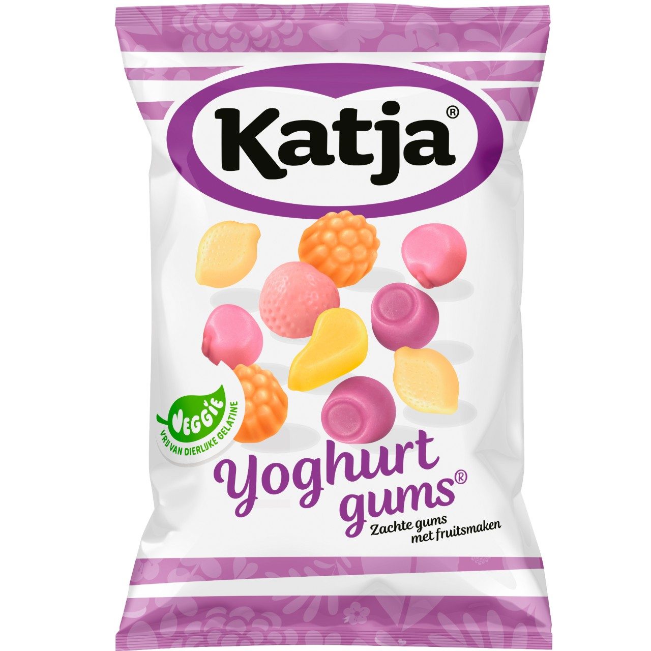 Katja yoghurt gums doos 21 zakjes x 65 gram