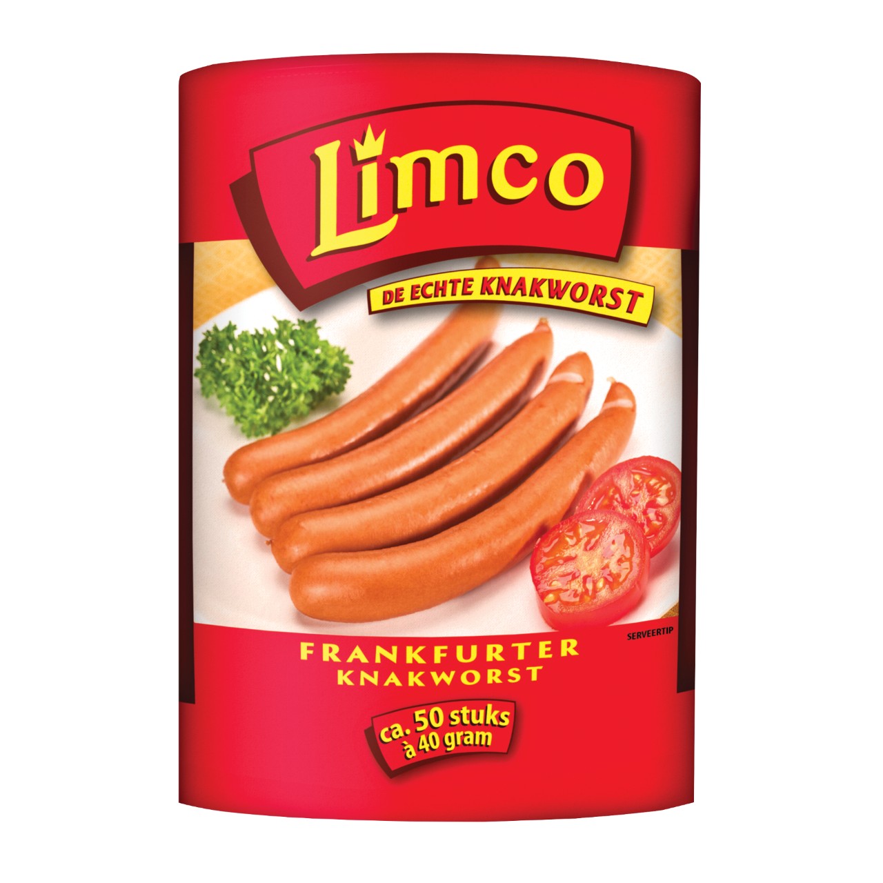 Limco frankfurter knakworst 50 x 40 gram