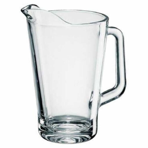 Borgonovo pitcher conic 1,8 liter glas 6 stuks