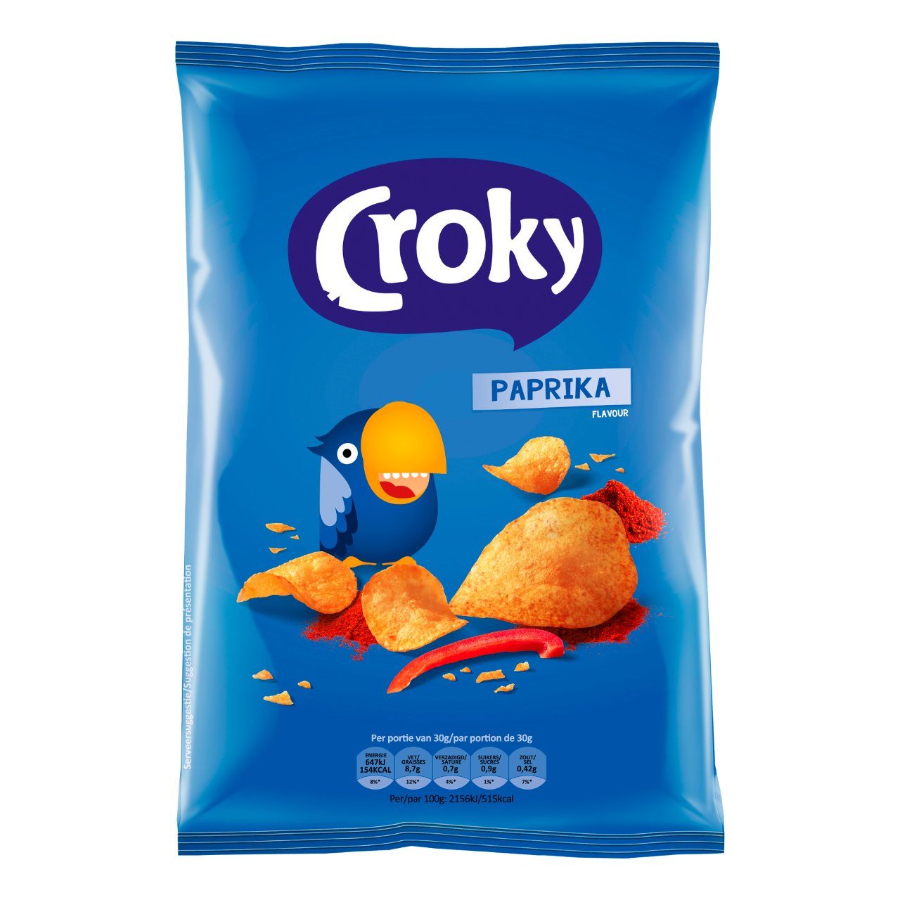 Croky paprika chips 100 gram