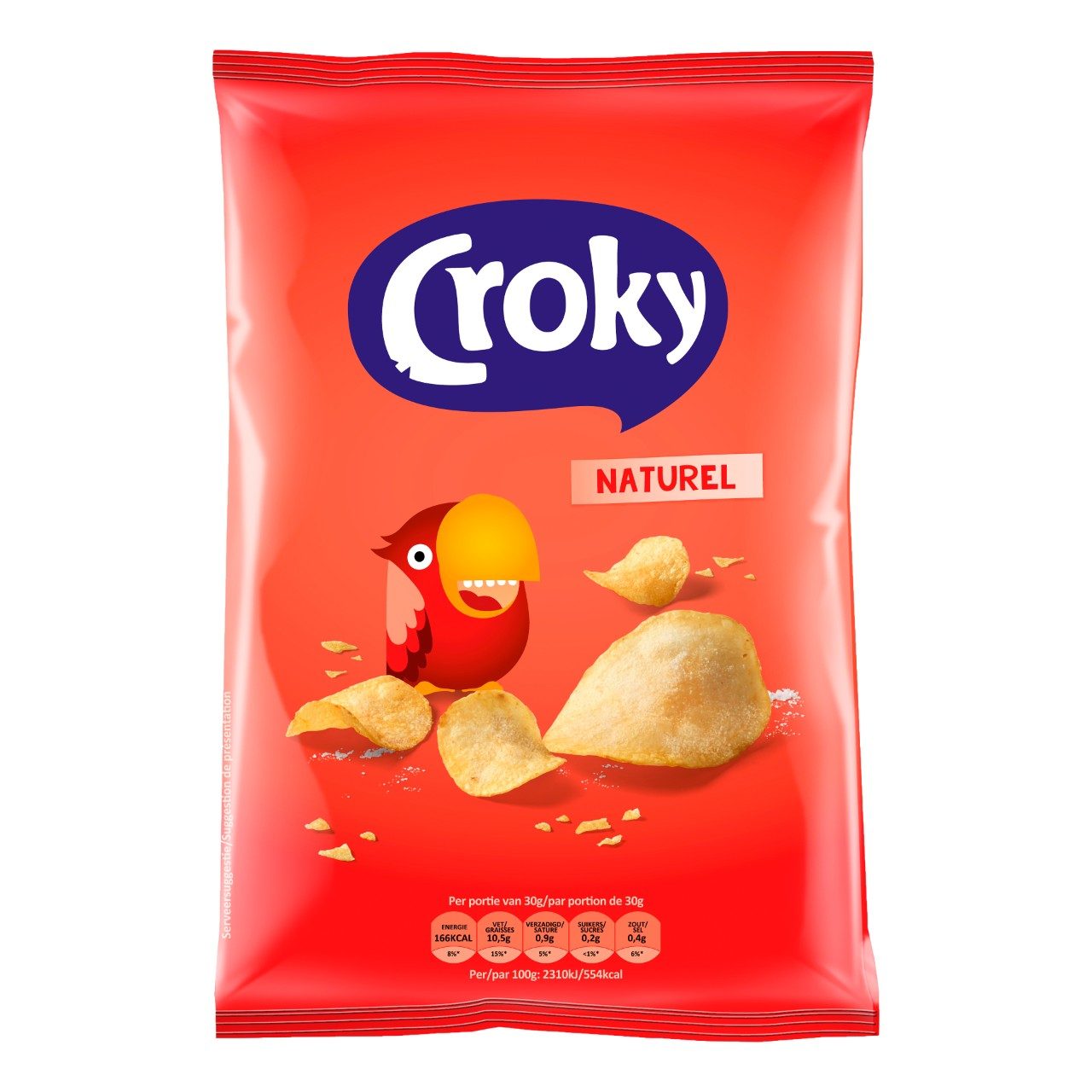 Croky naturel chips 100 gram