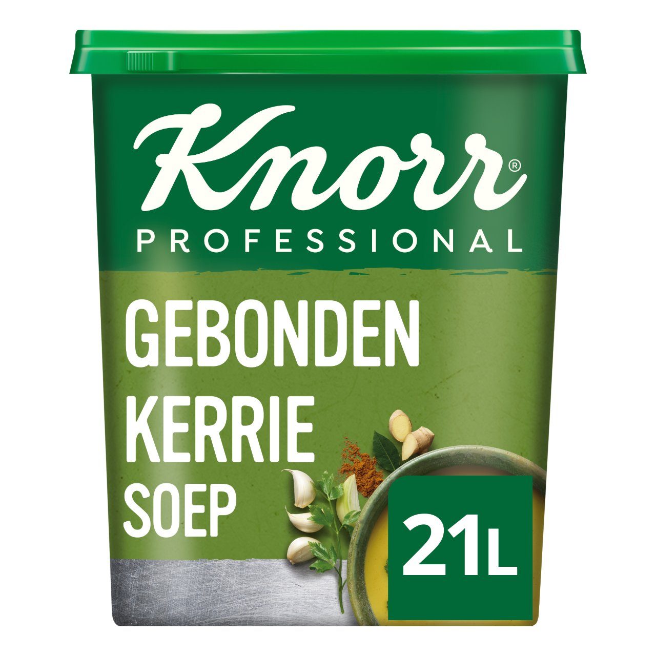 Knorr professional gebonden kerriesoep bus 21 liter
