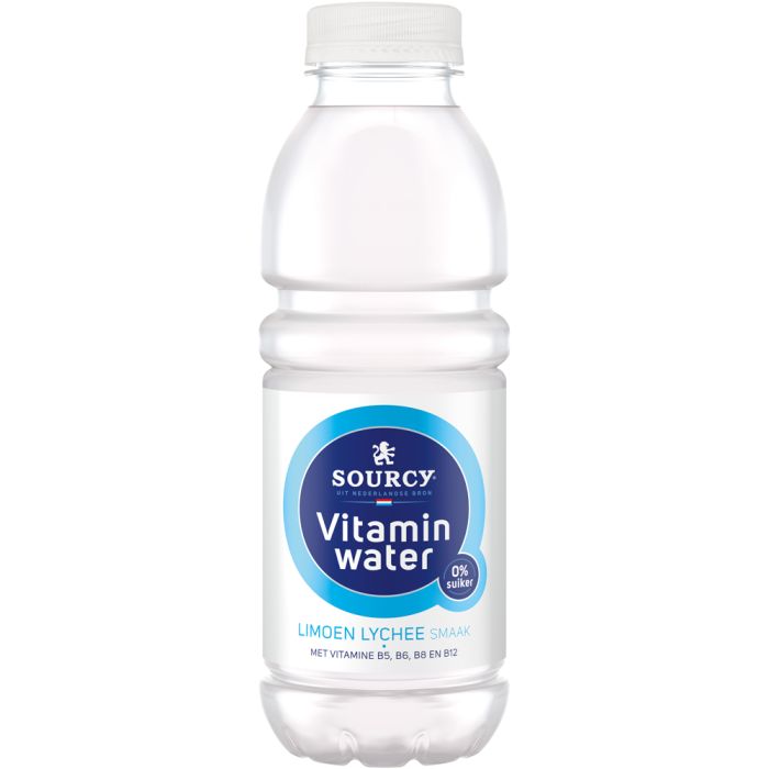Sourcy vitaminewater limoen lychee 0% 6 x 50 cl
