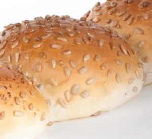 Witte bol sesam zacht per stuk