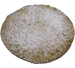 Abrikozen-kruimelvlaai - heel