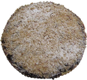 Kersen-kruimelvlaai - heel