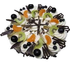 Slagroomtaart - 12 personen (rond)