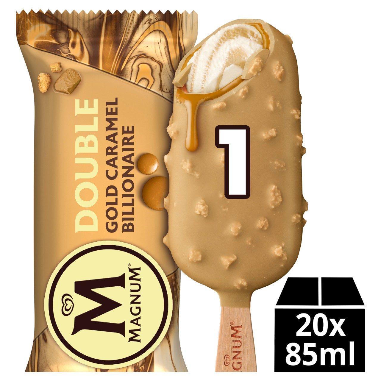 Ola magnum double gold billionaire 20 stuks x 85 ml