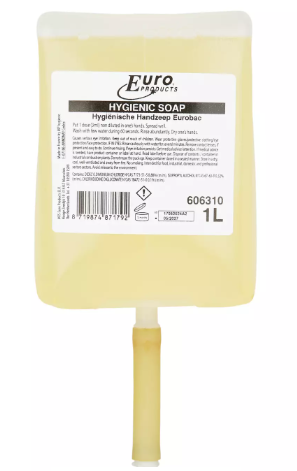 Euro hygiene zeep 6 flessen x 1 liter