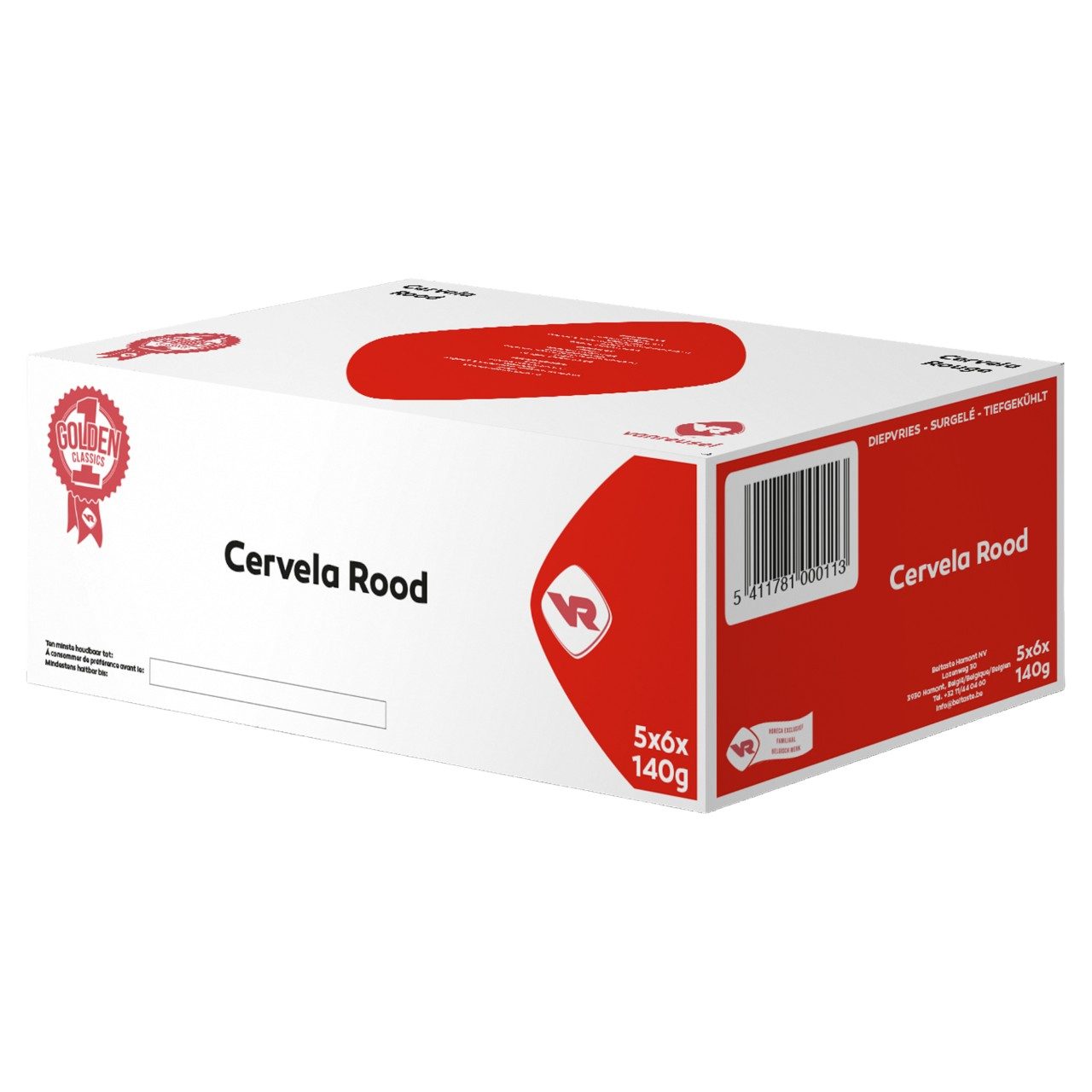 Van Reusel cervela rood 30 x 140 gram