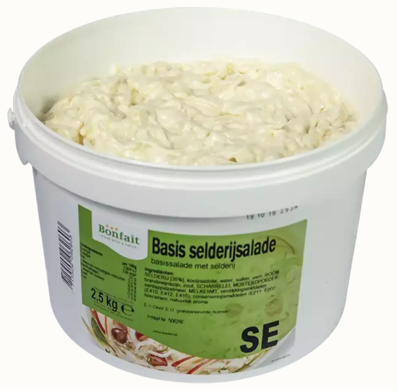 Selderijsalade emmer 2,5kg