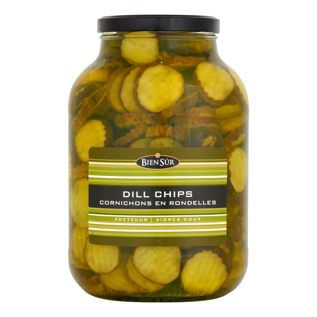 Bien sur dill chips augurken zoetzuur pot 2,65 liter