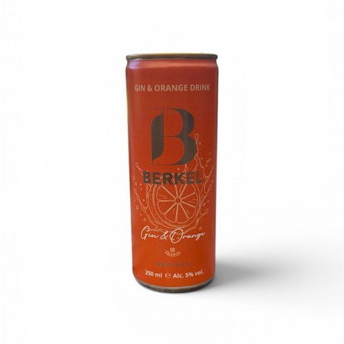 Berkel Gin & Orange blik doos 12 x 25 cl 5%