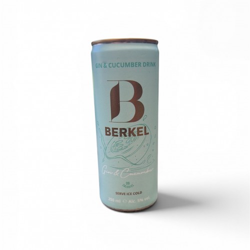 Berkel Gin & Cucumber blik doos 12 x 25 cl 5%