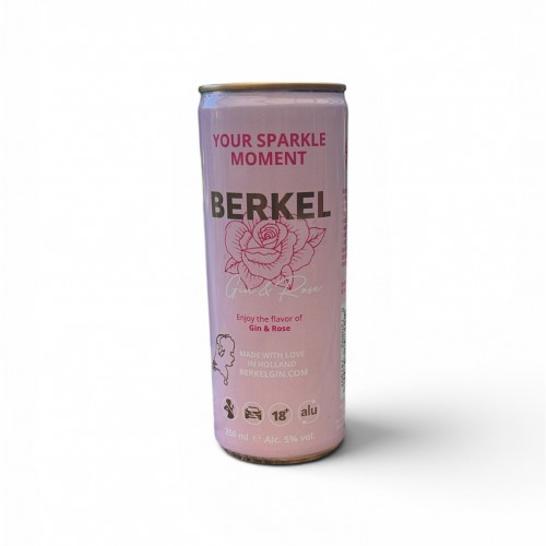 Berkel Gin & Rose blik doos 12 x 25 cl 5%